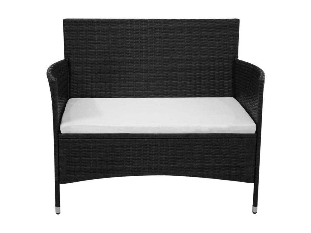 Banc de jardin meuble résine noire 100x58x84 cm 02 0011144 YREZ09062