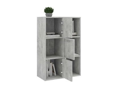 Armoire de rangement Gris béton 60x29.5x90 OCFS64348