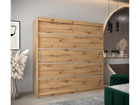 ARMOIRE Domopure 1 À PORTES COULISSANTES 200/200/62 2 Portes Domopure BVMA01290