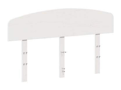 Tête de lit blanc 135 cm bois massif de pin DSSI67416