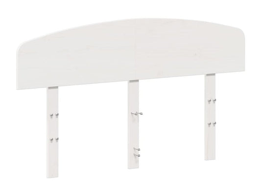 Tête de lit blanc 135 cm bois massif de pin DSSI67416