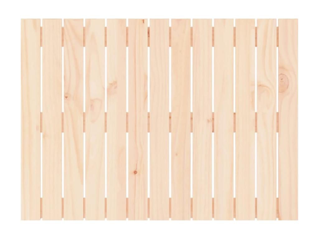 Tête de lit murale 82.5x3x60 cm Bois massif de pin BLQB96094