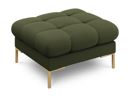 Domopure - Pouf Domopure en tissu structurel vert - 60x60x41cm PFIF58927