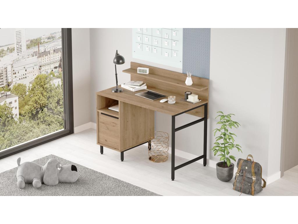Bureau Domopure D120 1D 120x60x100 Naturel IRWO59355