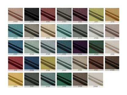 Chaise moderne en bois noir de hêtre et tissu au choix Cekuza-Tissu 27111 VDLX83336