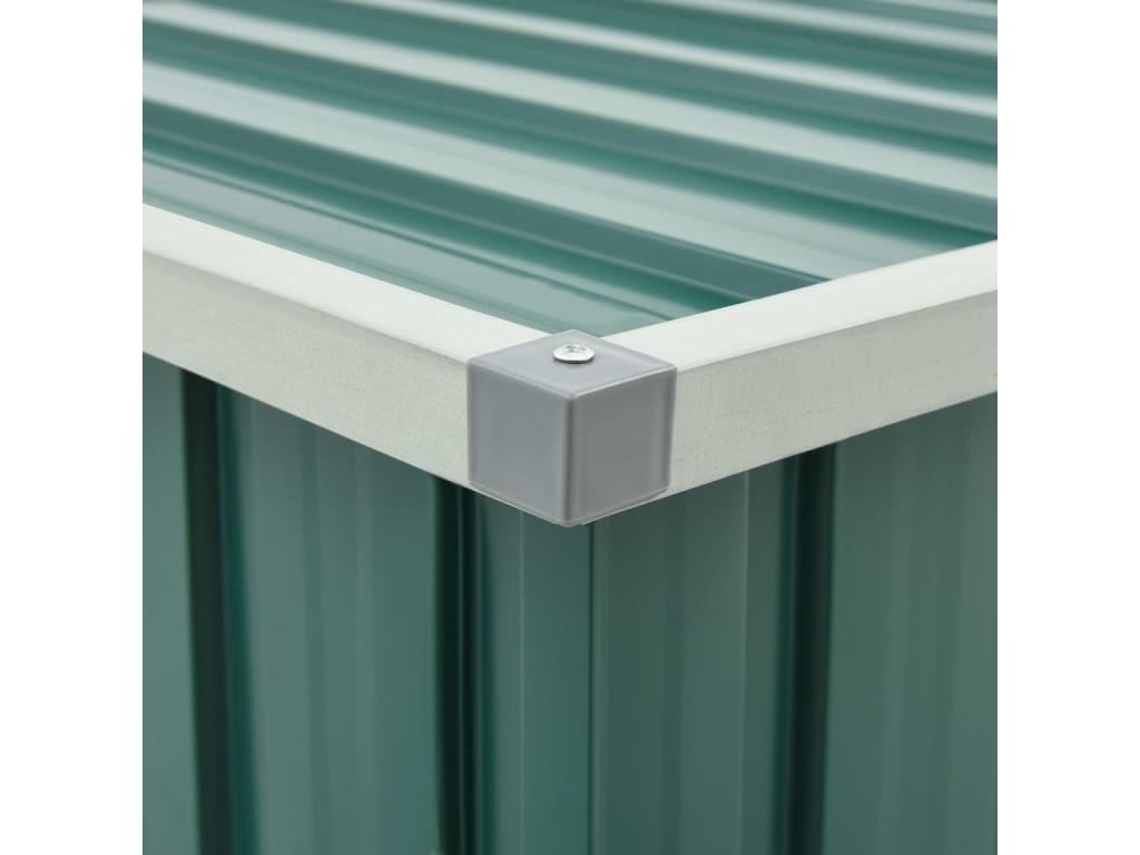 Chicyla Premium - Boîte de rangement de jardin Vert 149x99x93 cm ESSX89032