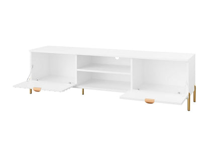 Meuble TV Chicyla V103 Blanc 180x50x42cm MJYQ55839