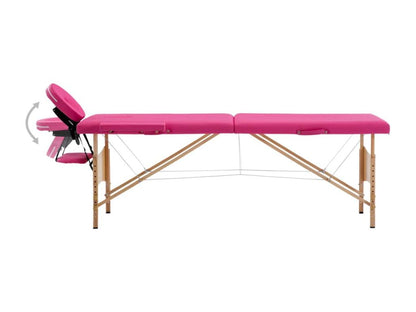 Table de massage pliable bois marron 191x70x59 cm 02 0001817 QRNR08726