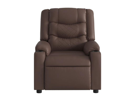 Fauteuil inclinable Marron Similicuir VBON42352