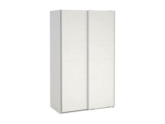 Armoire polyvalente à 2 portes Domopure Meubles multifonctionnels Casier à chaussures Support à chaussures pour armoire 119x65 h200 cm Blanc ITRM28860