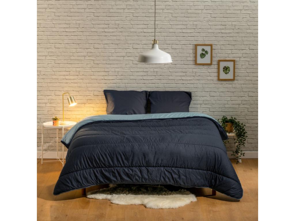 Couette imprimée microfibre chaude La Contraste 140x200cm GGBE07847