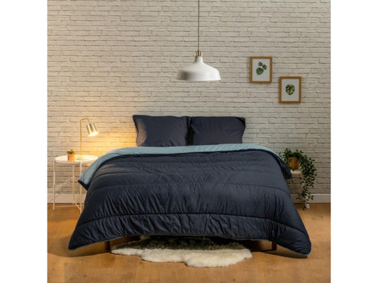 Couette imprimée microfibre chaude La Contraste 140x200cm GGBE07847