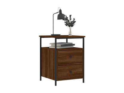 Domopure Premium - Tables de chevet 2 pcs chêne marron 44x45x60 cm bois ingénierie IGUS21295