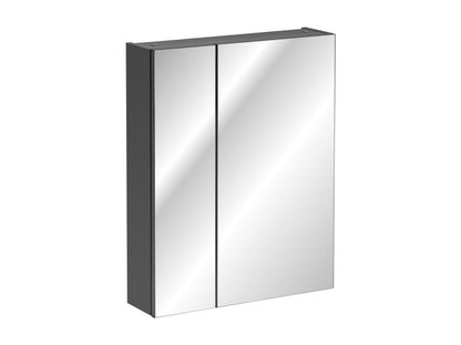 Armoires De Toilette Chicyla MC60 2D 60x16x75 Grisfoncé UPVD35056