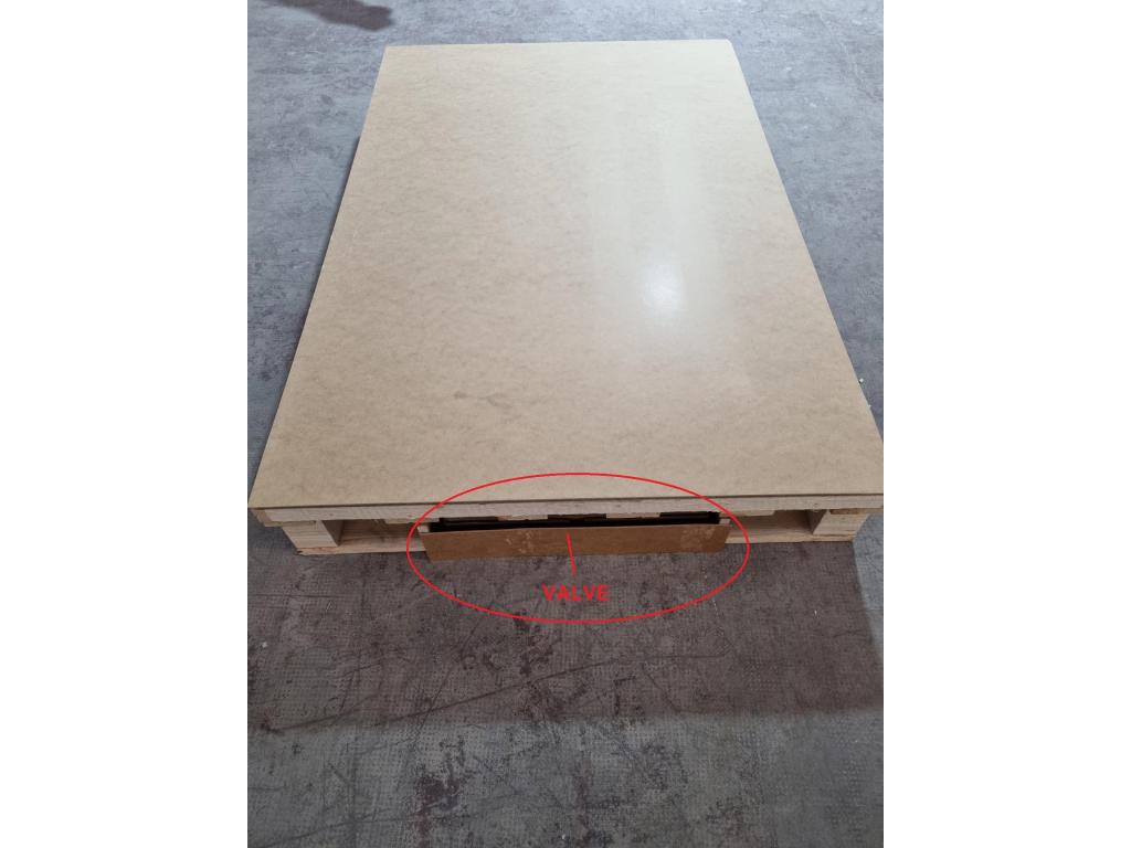 Receveur de douche extraplat Domopure - Texture Domopure en Domopure Polyester Graphite - L180xl70xh2.6cm - Domopure VEWW19125