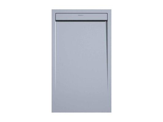 Receveur de douche Gris finition Lisse Domopure SMART grille de couleur - 120x80 cm IMFG87741