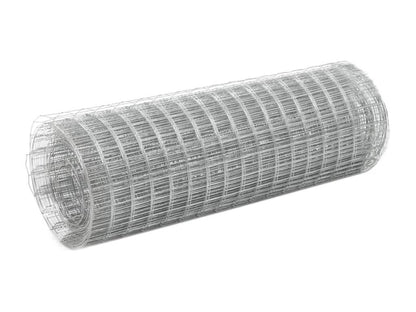 Grillage pour volière Acier galvanisé 25x0.5 m Argenté 3 PASI96478