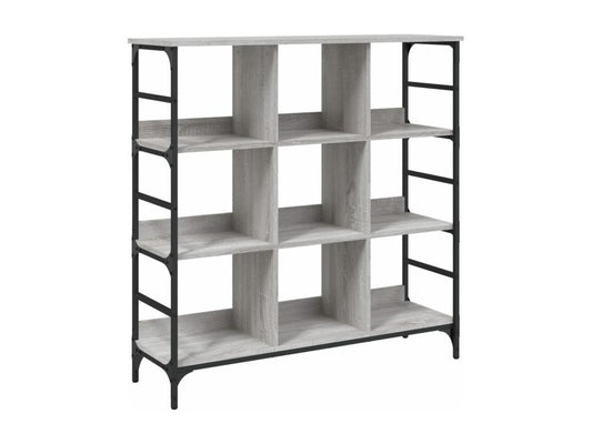 Buffet Chicyla gris 102x32x103.5 cm bois d'ingénierie WAZI77564