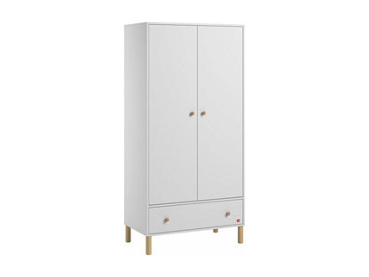 Armoire 2 portes et 1 tiroir H185 cm - Domopure OFQD80229