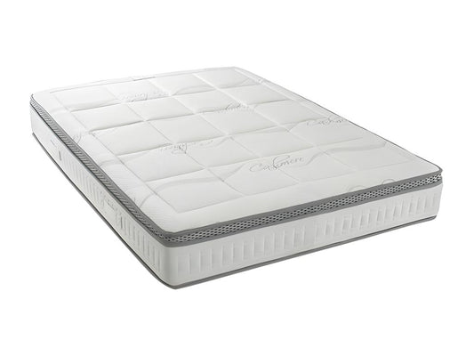 Matelas ressorts ensachés et mousse à mémoire de forme 180x200 ep 28cm le seducteur HYGD28841