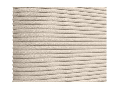 Chicyla Tête de Lit Velours Côtelé Uni avec Boutons 160x105 avec Pieds de Lit 150/160 - Beige SBSD80713