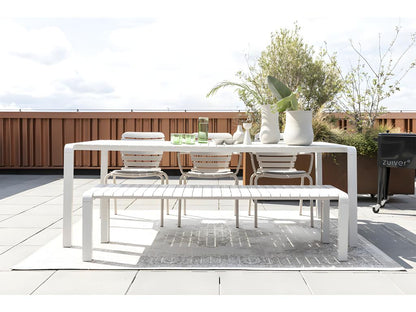 Chicyla - Table de jardin en métal 214x97cm PRPJ79279